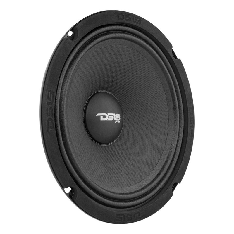 DS18 PRO 8″ Mid-Range Speaker 400 Watt 4 Ohm with Ultra Slim Neodymium Magnet