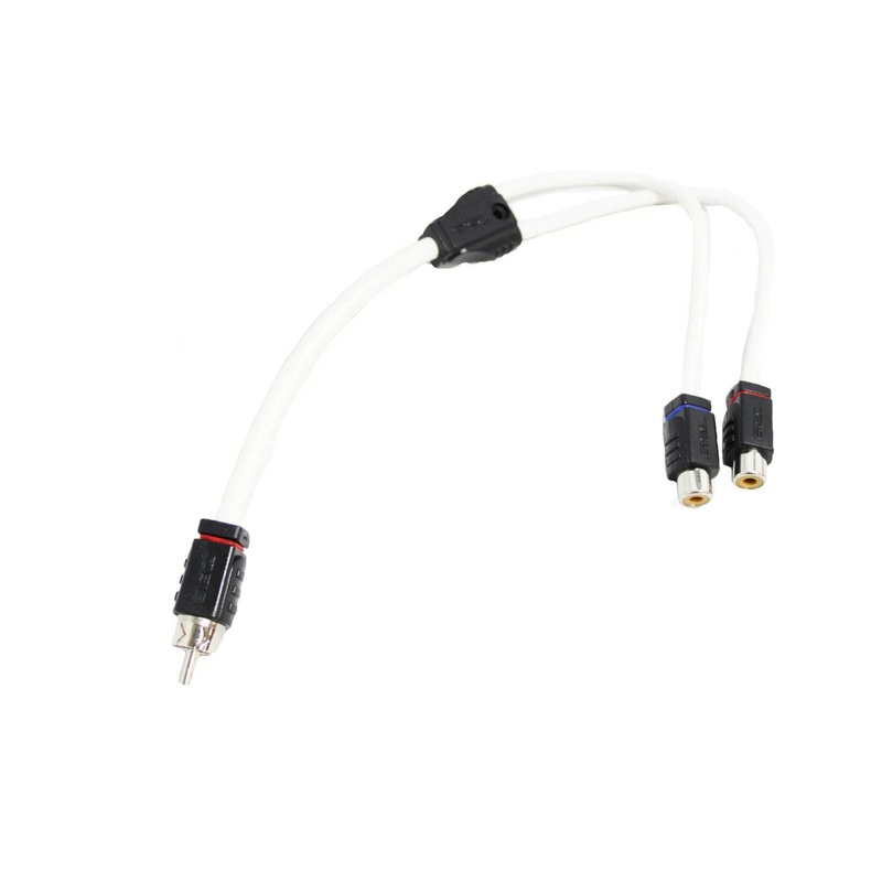 DS18 “Y” RCA Adaptor 2 Female / 1 Male Marine Tinned OFC With Noise Reduction