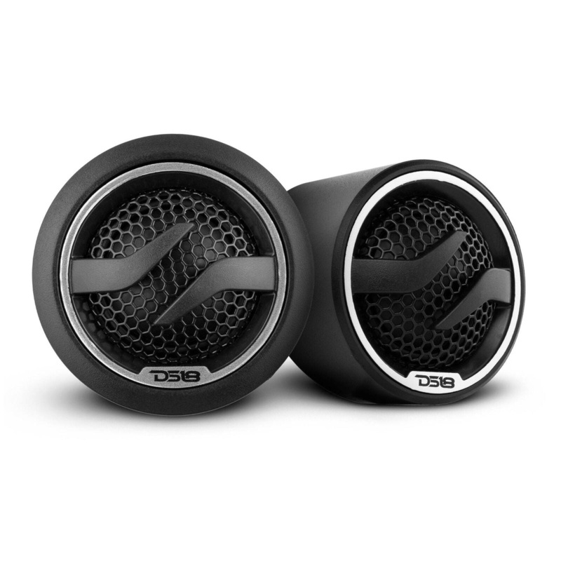 Pair DS18 1.7″ PEI Dome Tweeters 100 Watts 4 Ohm With 1″ Aluminum Voice Coil