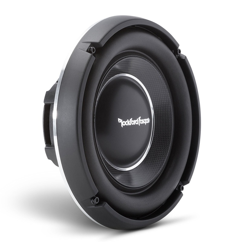 Rockford Fosgate POWER 10″ T1 Slim 500W RMS Single 2-Ohm Subwoofer / T1S2-10