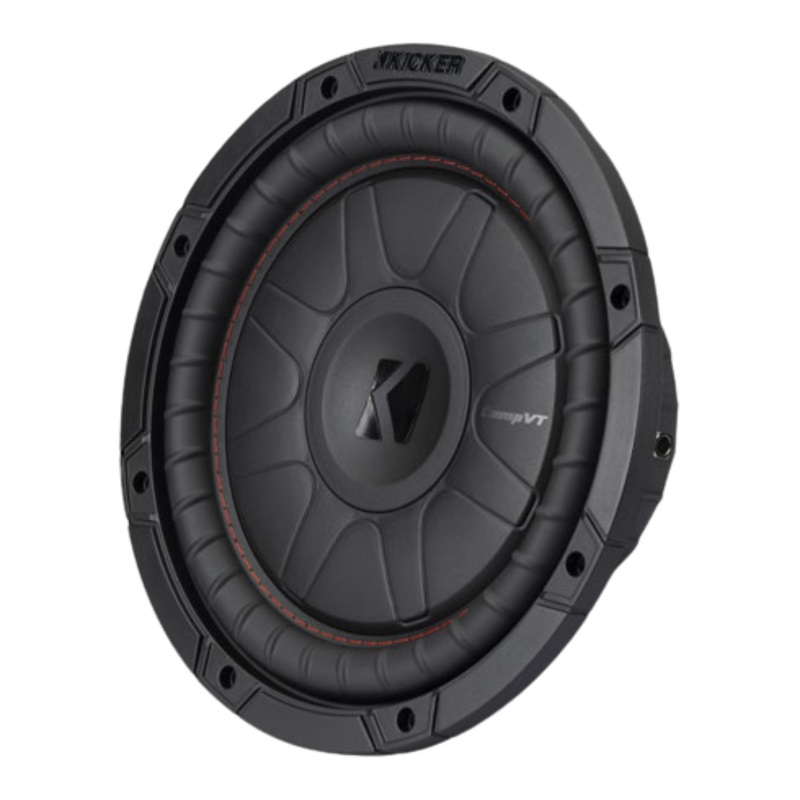 10″ 350W RMS  2-Ohm SVC Subwoofer Kicker CompVT Series/ 52CVT102