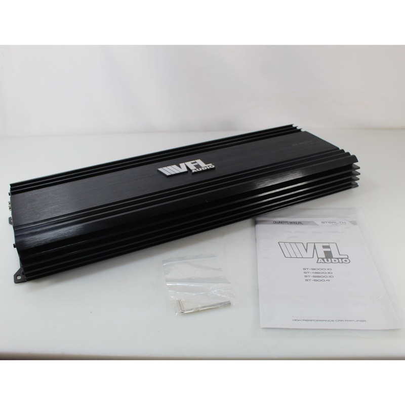 American Bass 4 Ch Class AB Amplifier Max 2000W Pro Audio STEALTH500.4 OPEN BOX