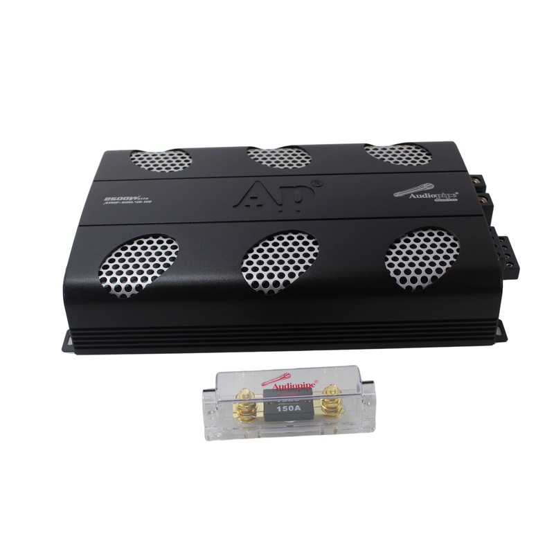 Audiopipe 2500W 4-Channel 2 Ohm Class D Brazilian Style Amplifier APHF-500.4D-H2