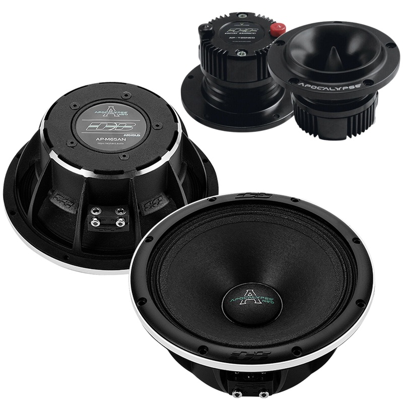 Deaf Bonce Apocalypse NEO 6.5″ 200W Mid-Range & 3″ 50W RMS 4-Ohm Tweeters Combo