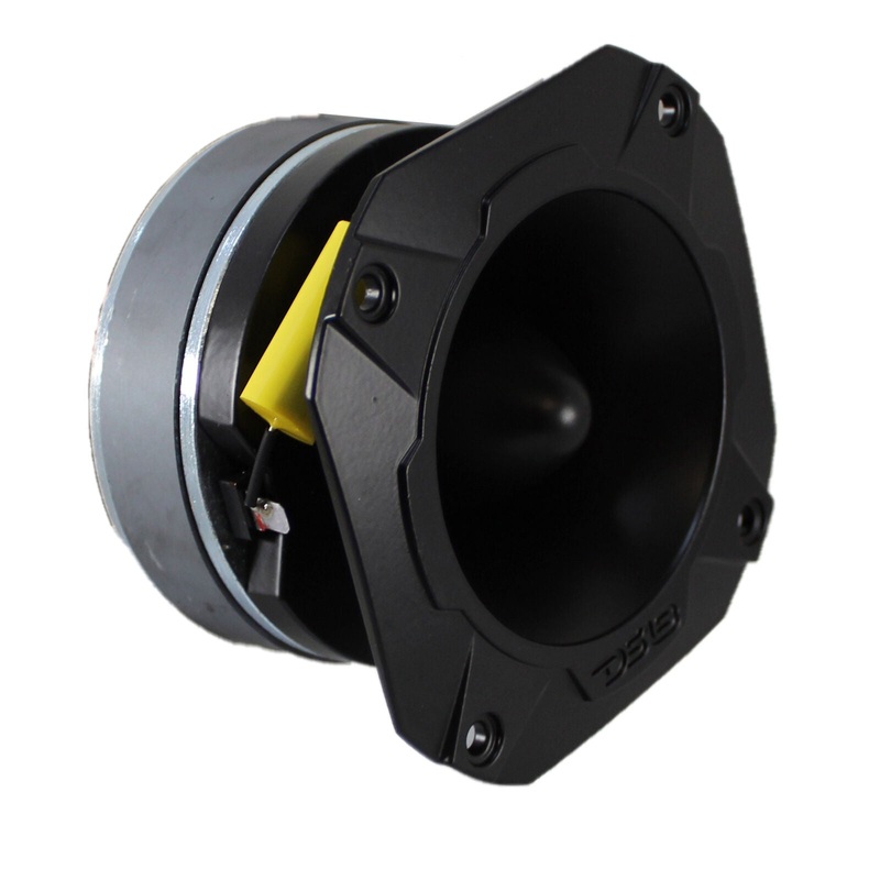 DS18 4″ Super Bullet Tweeter Black Car Audio 4 Ohm 500 Watt 1.5″ Aluminum VC