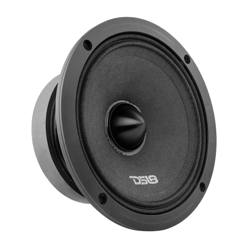 DS18 6.5″ Mid-Range 600W 4-Ohm Motorcycle Loudspeaker with Bullet Pro Car Audio