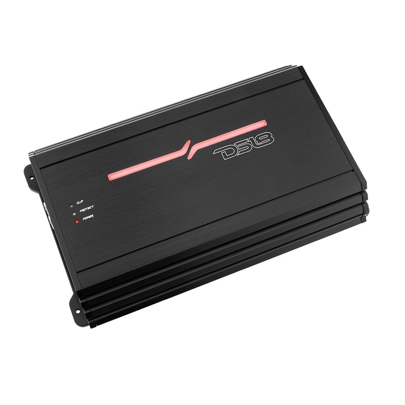 DS18 Monoblock Subwoofer Amplifier Class D 1000W Pro Car Audio Bass ZR1000.1D