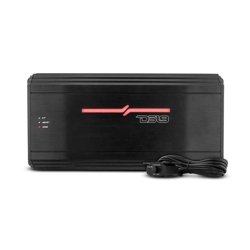 DS18 Monoblock Subwoofer Amplifier Class D 1500W Pro Car Audio Bass ZR1500.1D