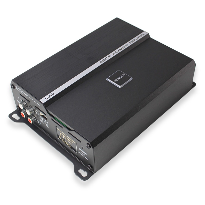 Jensen 4-Channel 740 Watts Class D RGB Amplifier w/ Bluetooth App Control