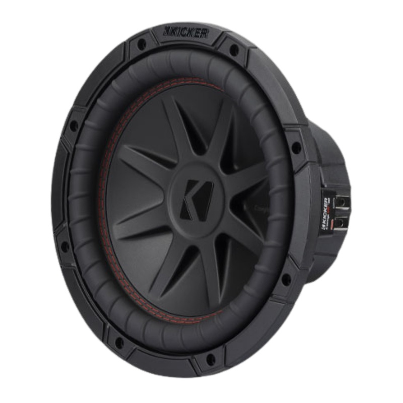 Kicker CompVR Series 10″ Dual 2 Ohm voice Coil Car Subwoofer 750W Peak 52CVR102
