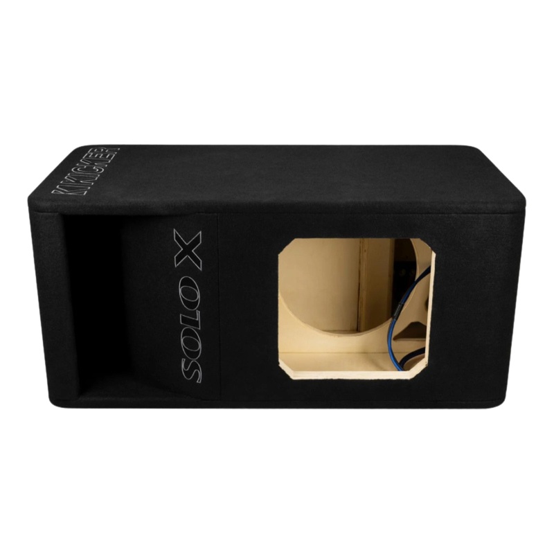 Kicker L7X Series SoloX 12″ Single Ported unloaded Subwoofer Box 49VUL7X12