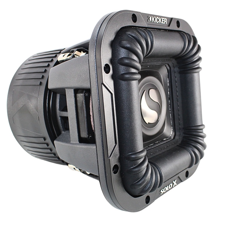 Kicker Solo X Series L7X 8″ 800 Watt RMS Dual 1-Ohm 2.5″ VC Subwoofer