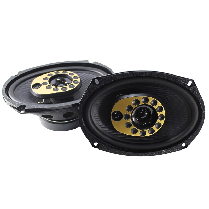 Pair of 6″ x 9″ 75 Watt RMS 4-Ohms Jensen JS69T Full Range 3-Way Speakers