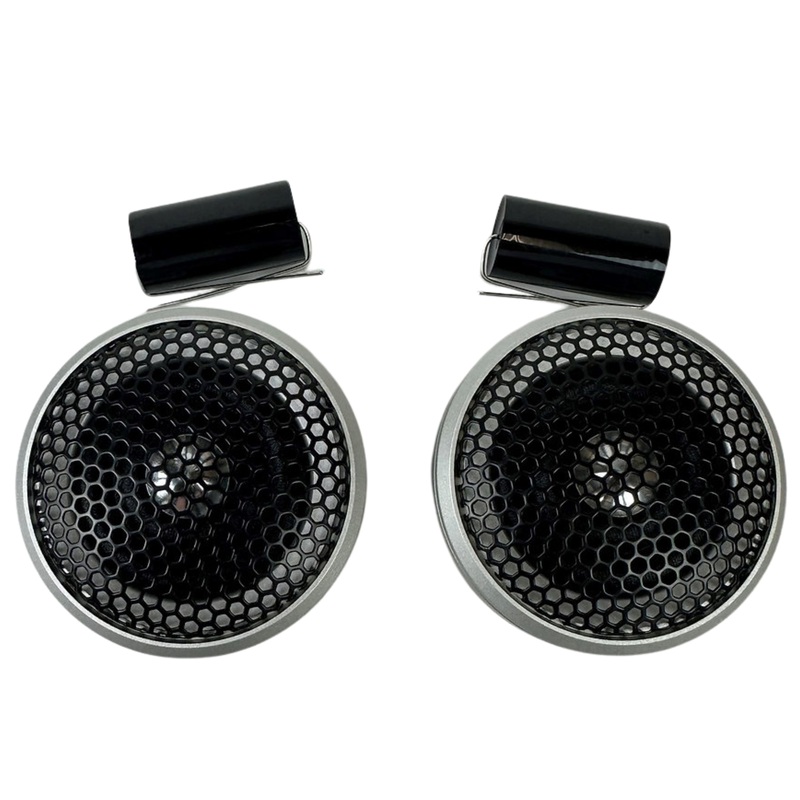 Resilient Sounds Pair of 1″ Neo 30 Watt RMS 4 ohm Silk Cone Dome Tweeters EST-1