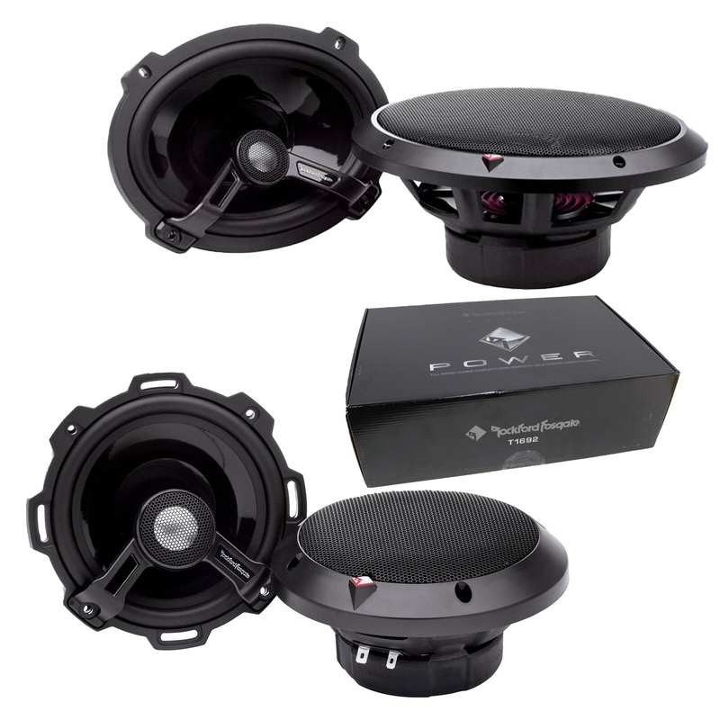 Rockford Pair 5.25″ 240W 4 Ohm 2-Way & Pair 6″x9″ 400W 4 Ohm 2-Way Speakers