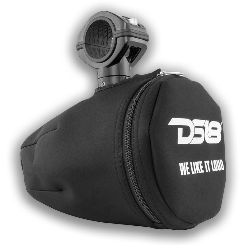 1 Pair of DS18 Hydro 6.5″ Marine &Powersports Tower Covers for X Model -TPC6