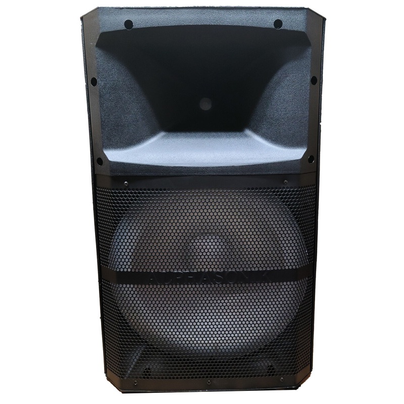 Alphasonik 15″ Professional Powered DJ Speaker 1000W Built-in Bluetooth VENUM15