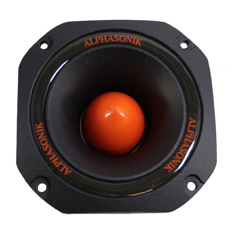 Alphasonik 4.5 Bullet Tweeter 400W 4 Ohm Aluminum Dynamis Series ABT22