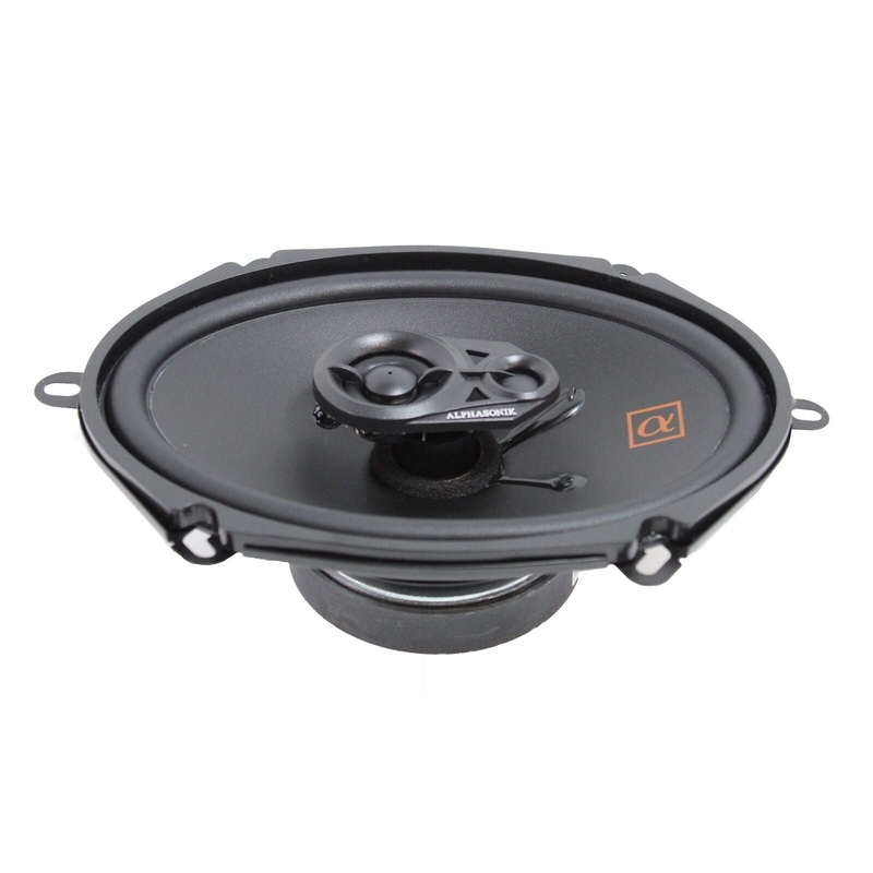 Alphasonik Neuron Series 6″ x 8″ 360 Watts 3 Ohm 3-Way Speakers NS683