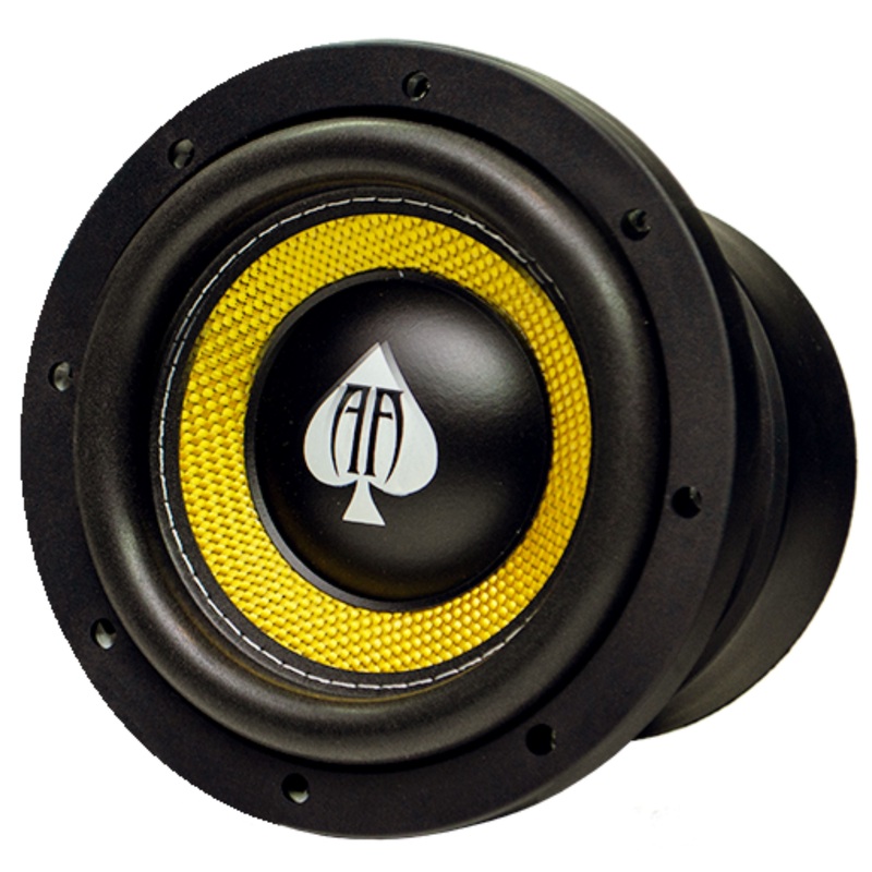 Audio Ace SmallStack 6.5″ 400 Watt RMS Dual 4 Ohm Pro Car Audio Subwoofer