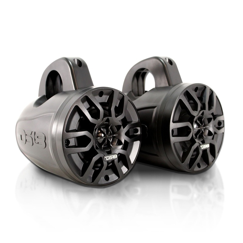 DS18 4″ Bluetooth Wakeboard Tower Speakers 300W 4 Ohm Marine & Powersports Hydro