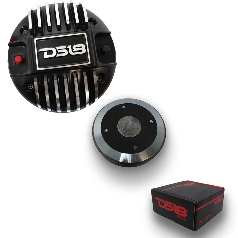 DS18 PRO Car Audio Compression Driver 3″ 8 Ohm 800 Watt Phenolic VC Bolt on