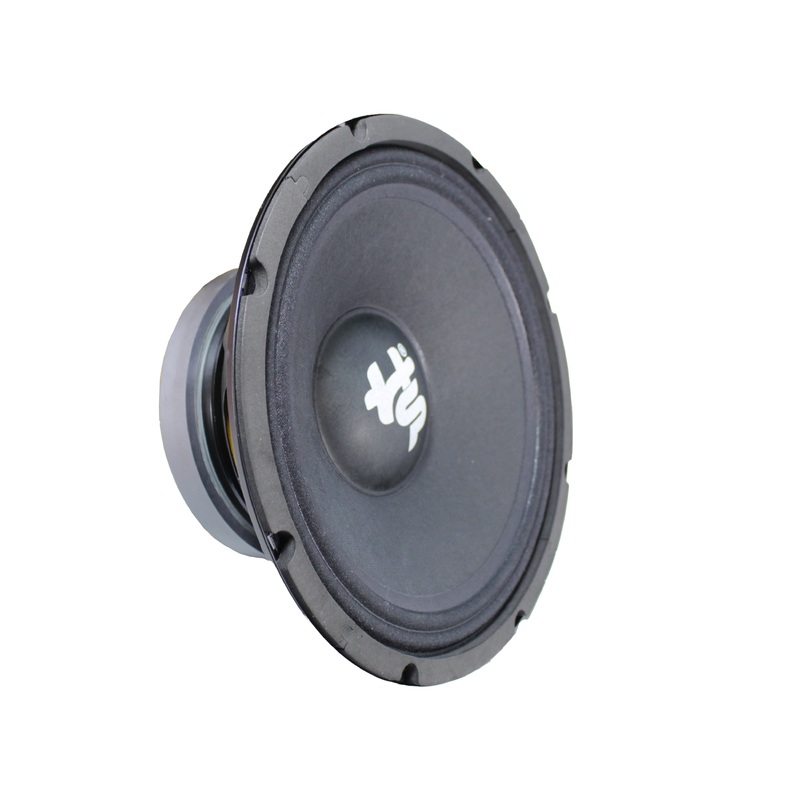 Heath Sound 10″ 600 Watt Midrange 8 Ohm Black Bass Speaker HSCS-MB10