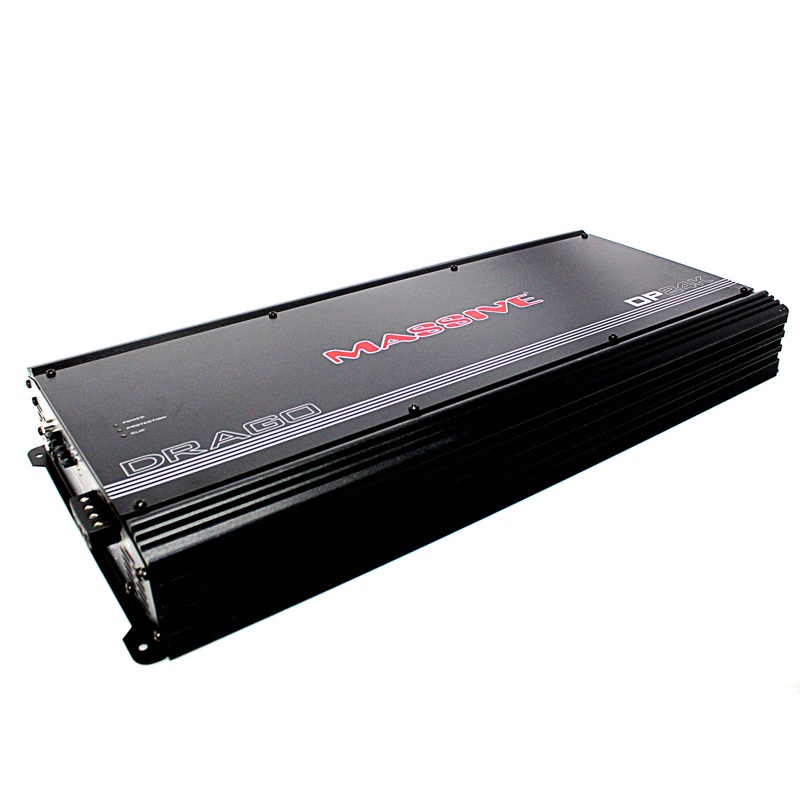 Massive Car Audio Monoblock Amplifier 24,192W 1-Ohm Stable DRAGO DP24K