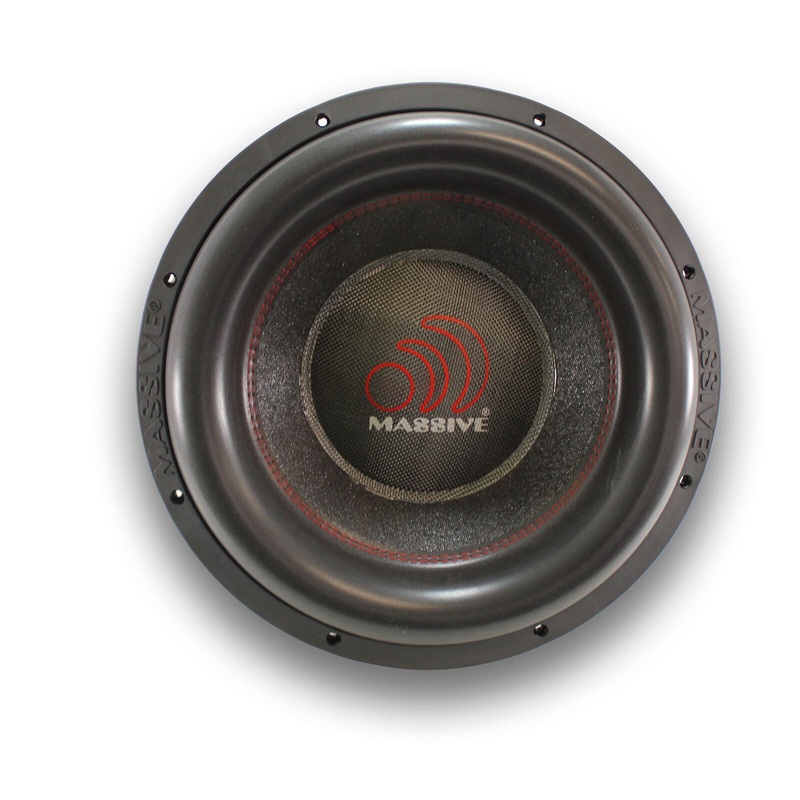 MassiveAudio BOA Series 15″ 6000W RMS Dual 4” 1-Ohm Voice Coil / MA-BOA151
