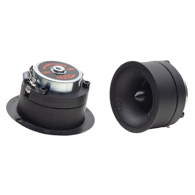 Pair of 1″ Motorcycle OEM Micro Bullet Tweeters with an Aluminum Horn
