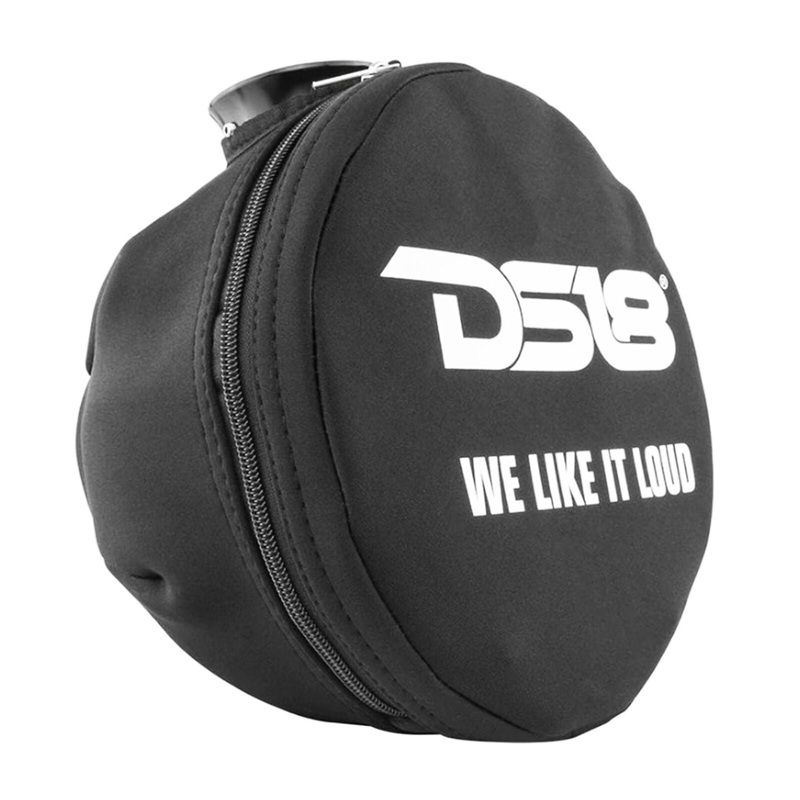 Pair of DS18 Hydro 8″ Marine & Powersports Tower Covers for PS Models Black