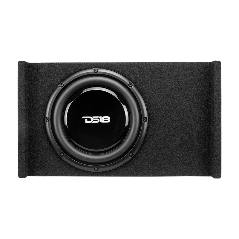 DS18 10″ 600 Watt Down Firing Shallow Subwoofer Enclosure Box 4 Ohm EN-DF10