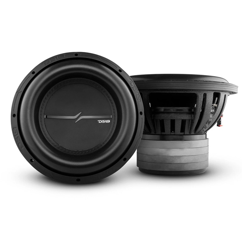 DS18 Bass Package – 2x 12 Subwoofers 4000W 4 Ohm /w Mono Amplifier & Wire Kit