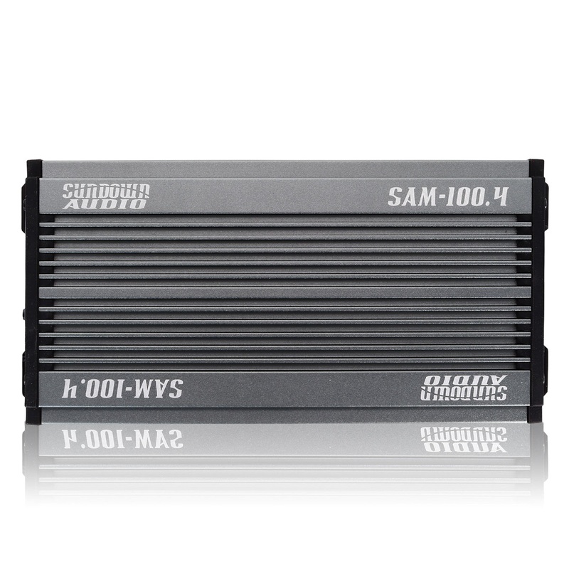 Sundown Audio 4Ch Micro Marine & Powersports Amplifier Class D 400w SAM-100.4