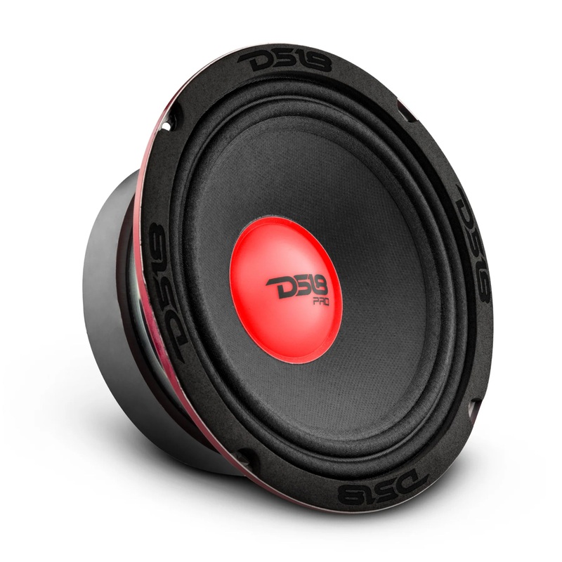 DS18 6.5″ 4 Ohm 500W Midrange Loudspeaker w/ RGB LED Lights PRO-X6.4RGBCAP