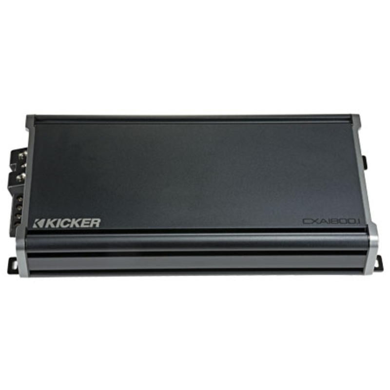 Kicker CX Series Monoblock Class D 1800W RMS 1-Ohm Amplifier – 46CXA18001T