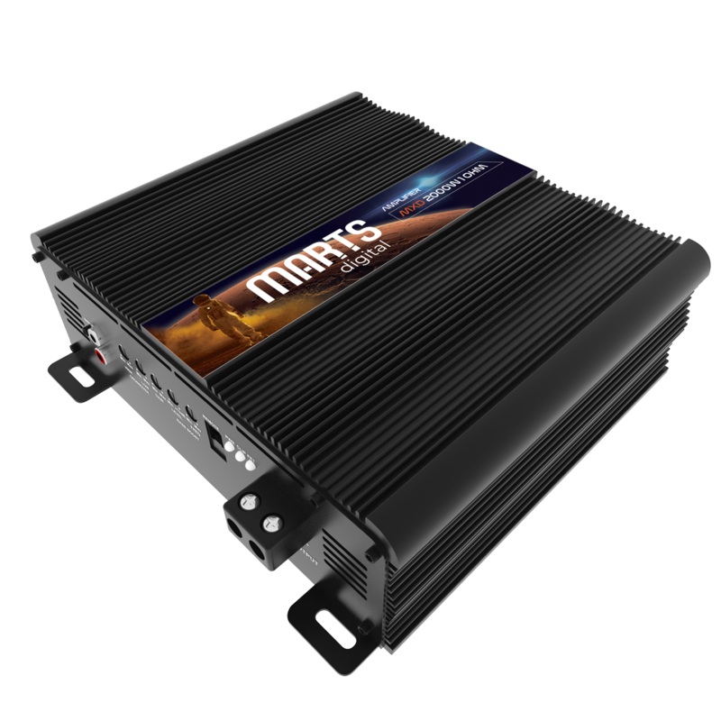 Marts Digital Monoblock Amplifier Full Range Class D 2000 Watts 1 ohm MXD-2000-1