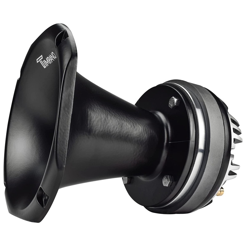 Timpano 2″ 100W RMS 8-Ohm Titanium Compression Driver w/ Long Horn / DH2000 PRO