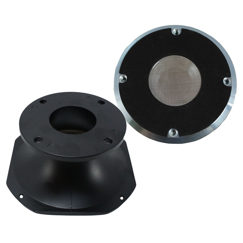 Timpano 2″ Driver Neodymium Titanium 200W 8Ohm 3″ VC + Aluminum Horn Car Audio