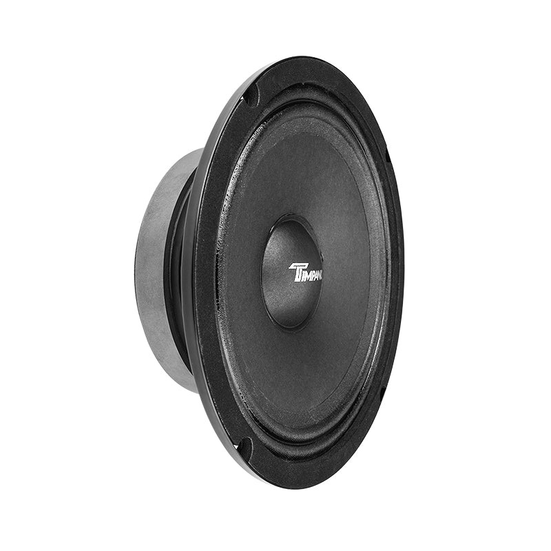 Timpano 8 Inch 400W 4 Ohm Slim Midrange Pro Car Audio Speaker TPT-MR8-4