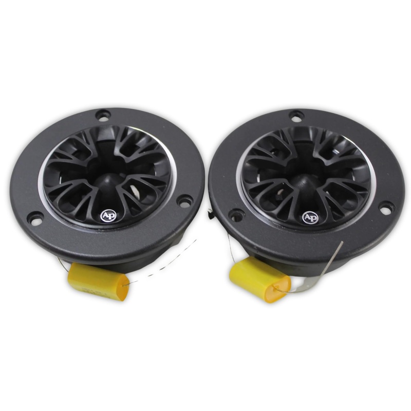 Audiopipe 1″ Titanium Bullet Super Tweeters 350W 4 Ohm W/ 3.75″ Aluminum Horn