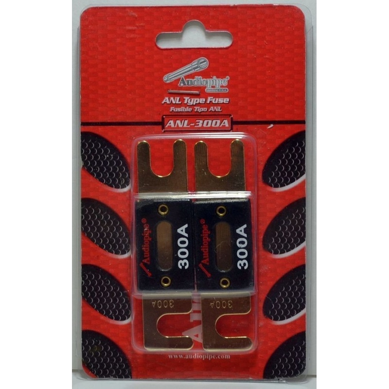 Audiopipe 300 Amp 32V Gold Plated ANL Car Audio Fuses / AP-ANL-300A
