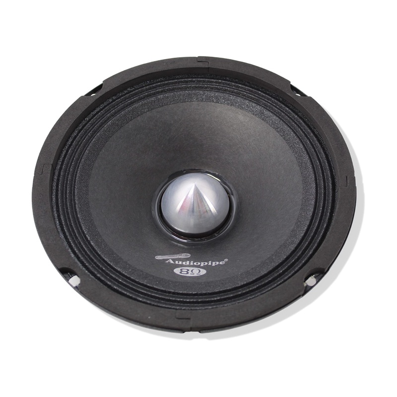 Audiopipe 6.5″ Neo Mid Bass Car Audio Bullet Loud Speaker 250W 8 Ohm Black