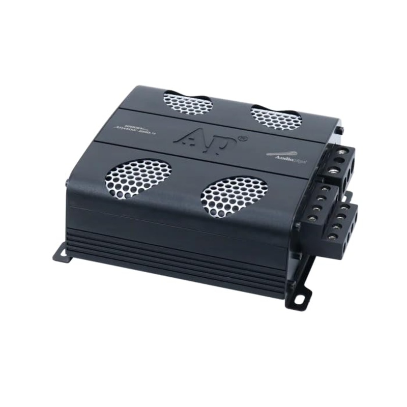 Audiopipe Mini Motorcycle 4 Channel 1120W Class D Full Range Amplifier APMOX-4200