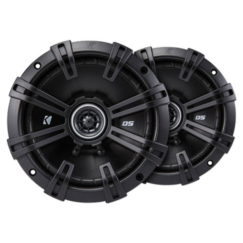 Kicker 6.75″ 4 Ohm 240W Peak 2 Way Coax Full Range Car Audio Speakers 43DSC6704