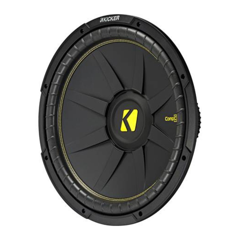 Kicker CompC Series 15″ Dual 4 Ohm Voice Coil Car Subwoofer 1200W Peak 44CWCD154