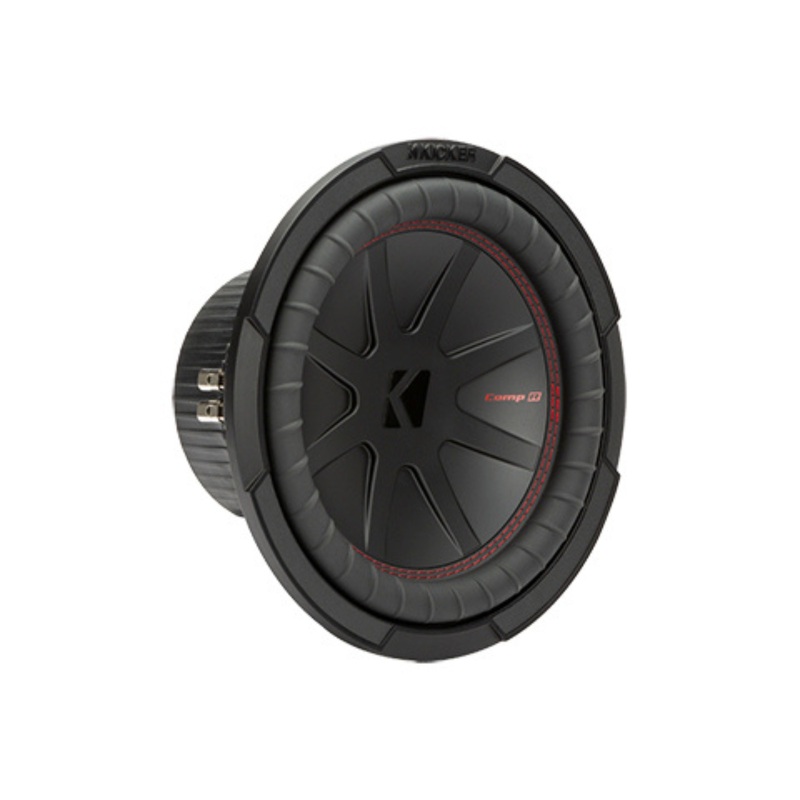 Kicker CompR Series 10″ Dual 4 Ohm Voice Coil Car Subwoofer 800W Peak 48CWR104