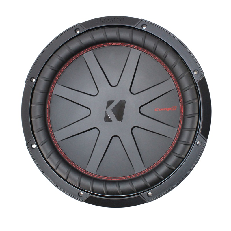 Kicker CompR Series 12″ Dual 2 Ohm Voice Coil Car Subwoofer 1000W Peak 48CWR122