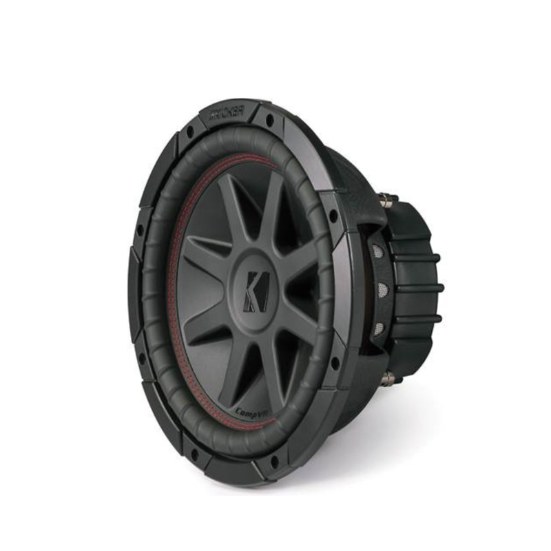 Kicker CompVR Series 12″ Dual 2 Ohm Voice Coil Car Subwoofer 800W Peak 43CVR122