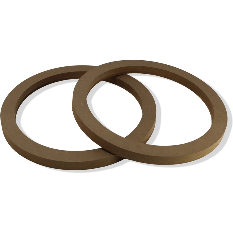 Pipeman’s Installation Solution 10″ MDF Wood Speaker Spacer Rings